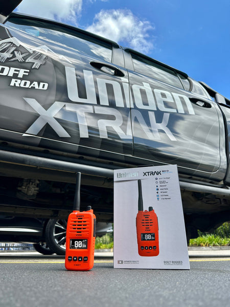 Uniden XTRAK 50-O detail