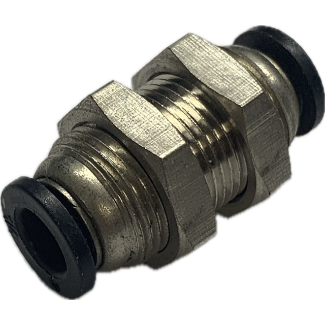 BULKHEAD FITTING 1/4 FEMALE - Boss Air Suspension