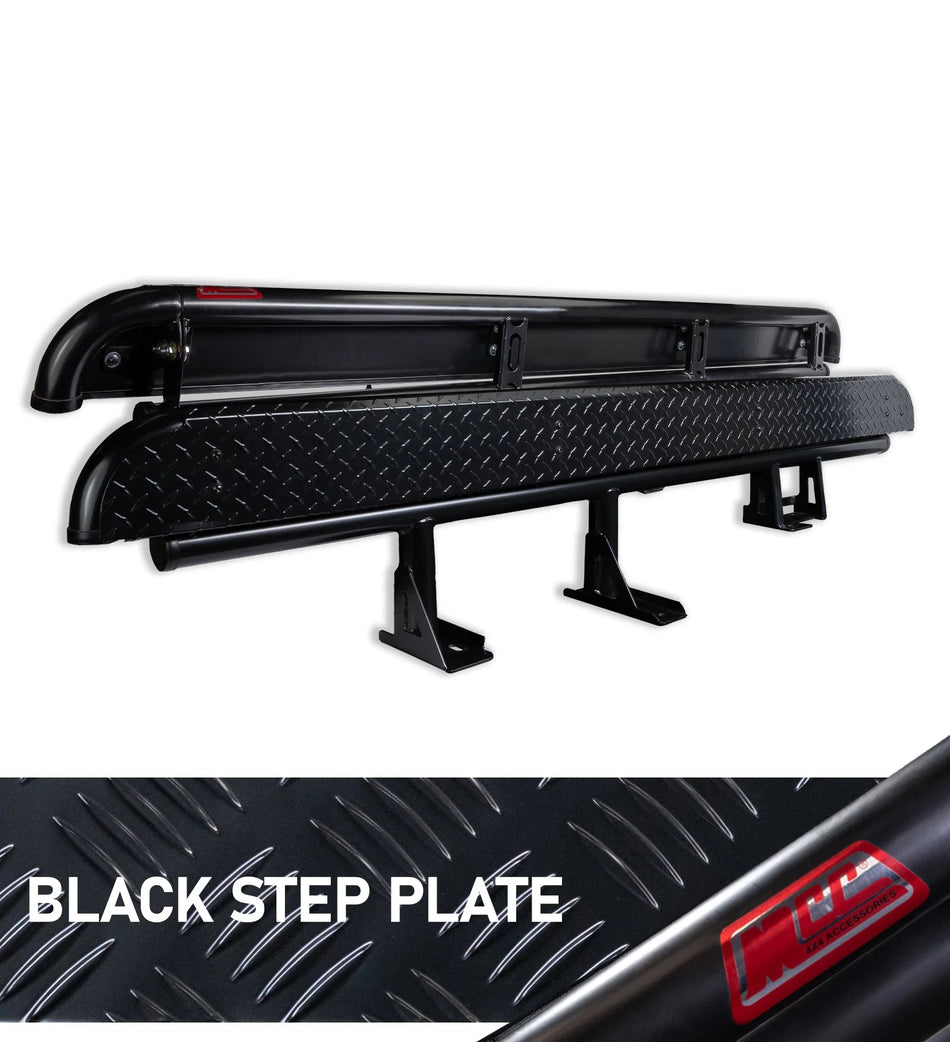 MCC 4x4 Side Steps for Toyota Land Cruiser 100 series (1998-2007) [Black]