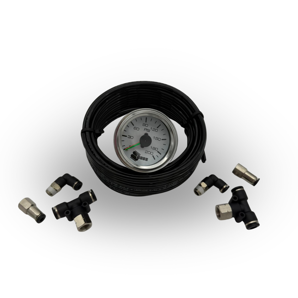 Air Suspension Gauge Line Kit - Boss Air Suspension