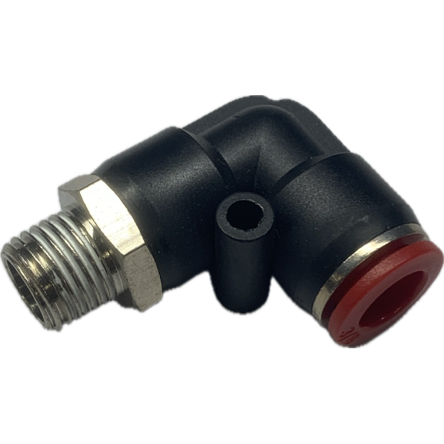 3/8 TUBE 1/4NPT 90 DEGREE - Boss Air Suspension