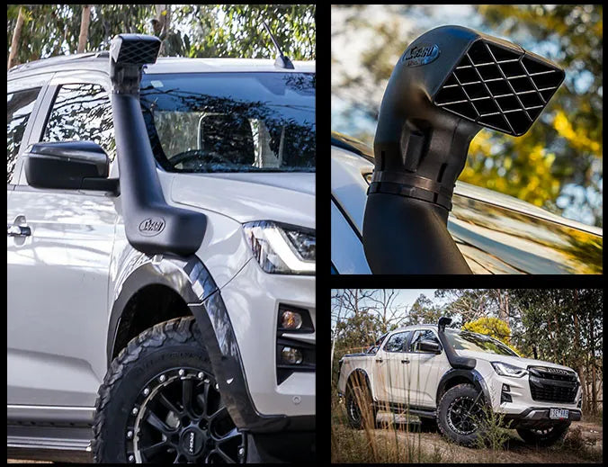 Safari ARMAX snorkel SS177HP fitted to an Isuzu D-MAX