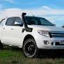 Safari Snorkel V-spec for the Ford Ranger PX1 XL/XLS (08/2011-09/2015) [2.2L-4 Cylinder/3.2L-5 Cylinder]