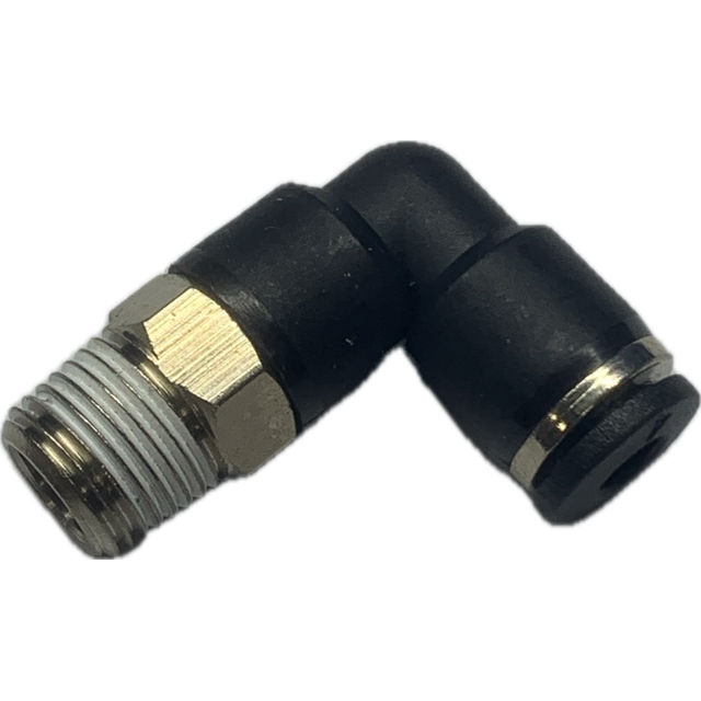 4MM 1/8  MALE PUSH FITTING - Boss Air Suspension