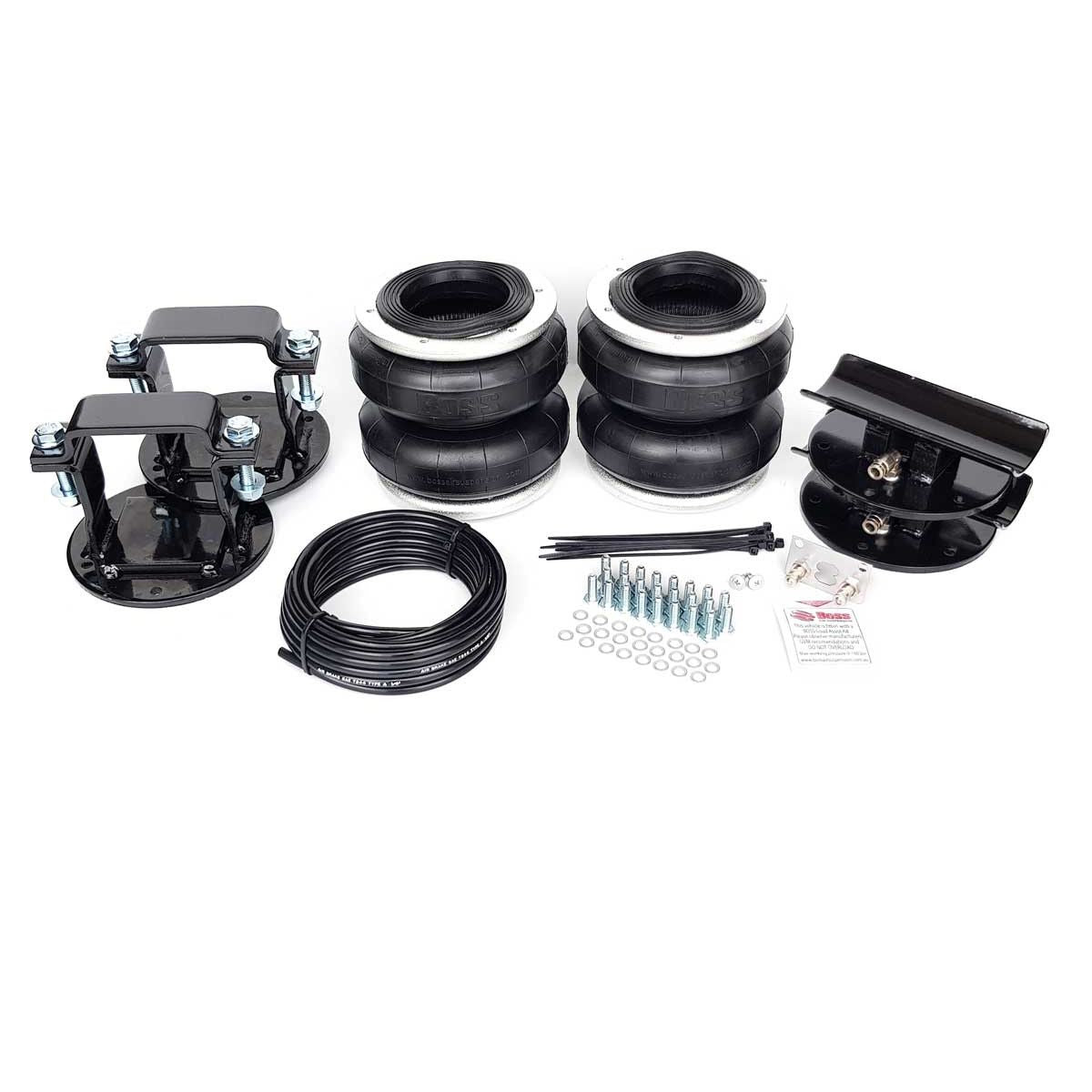 Load Assist Kit for Nissan Navara NP300 4WD Leaf Sprung | up to 2 inch lift - Boss Air Suspension
