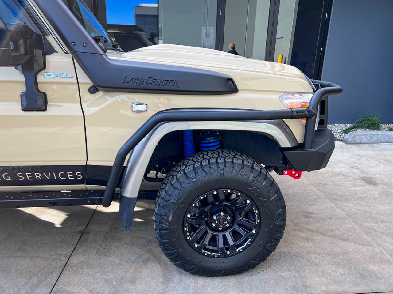 Offroad Animal Rock Sliders w/ Scrub Rails for Toyota Landcruiser 79 S ...