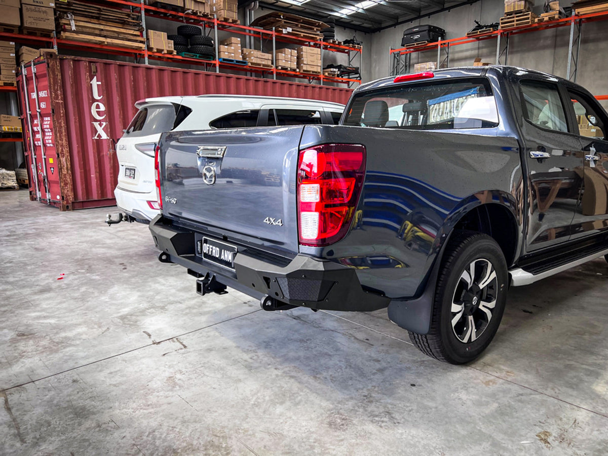 Offroad Animal Rear Bumper and Tow Bar, Mazda BT50 MY21 (2021 on ...