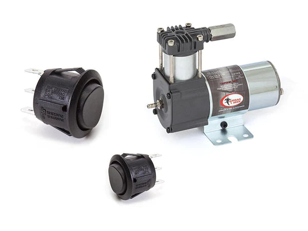 Dual Rocker Air Control Kit with Light Duty Compressor