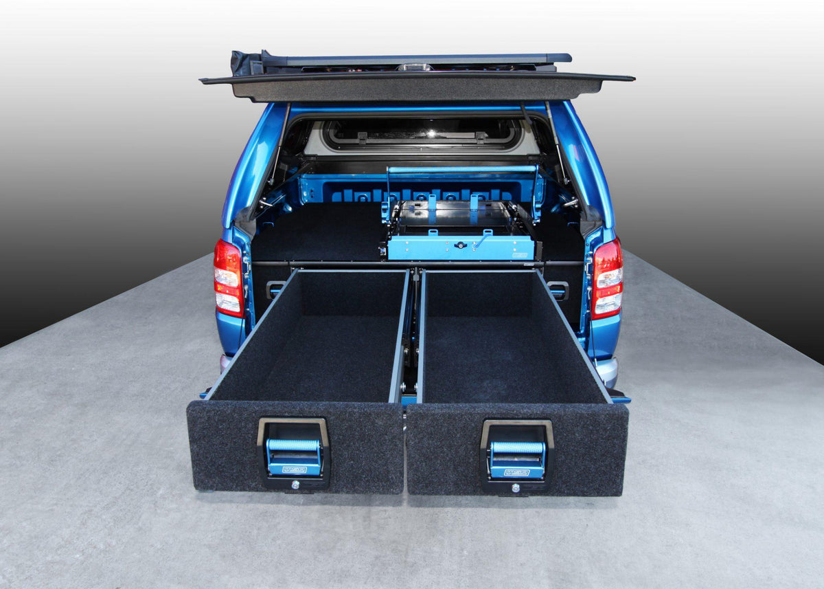 MSA Double Drawers for Mitsubishi Triton MQ