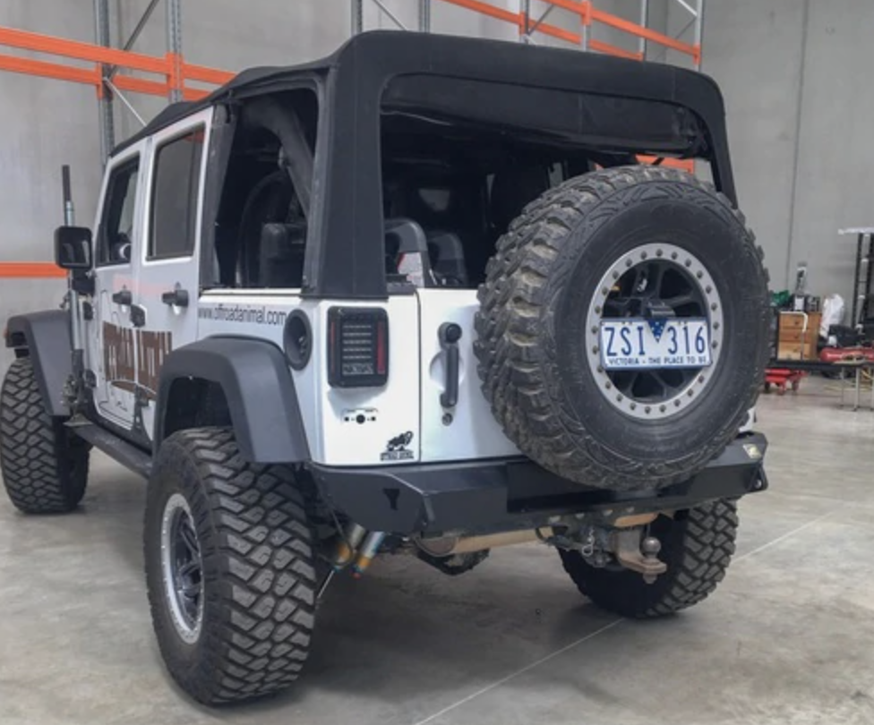 Offroad Animal Rear bumper to suit Jeep Wrangler JK 07-2018
