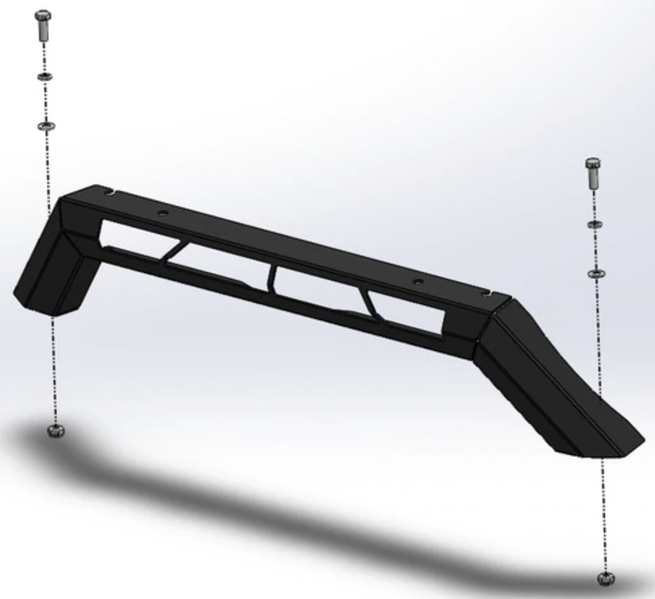 Offroad Animal Stealth Top hoop type B to suit LED Light JK Wrangler