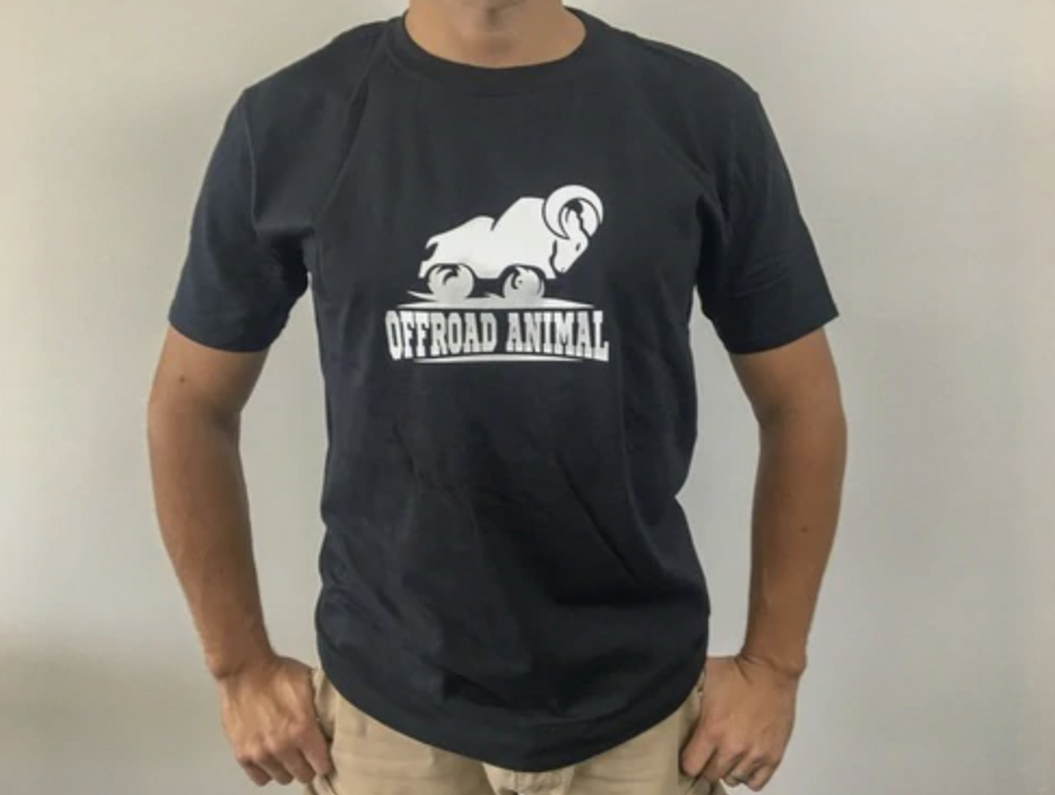 Offroad Animal T Shirt, Black