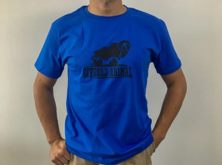 Offroad Animal T Shirt, Blue